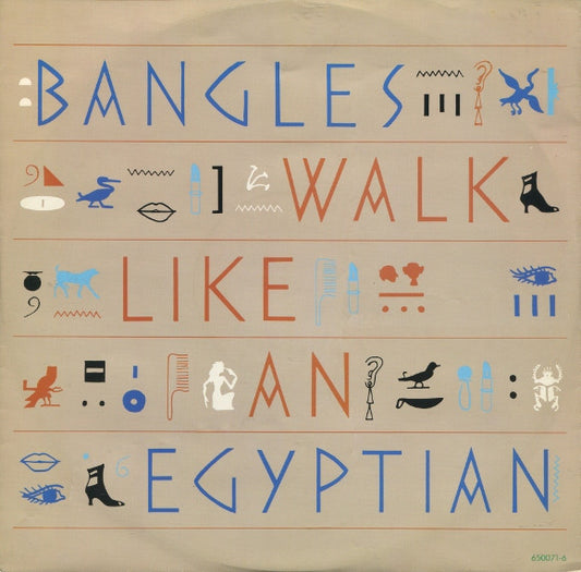 Bangles - Walk Like An Egyptian (12", Single)
