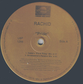 Rachid - Pride (12")