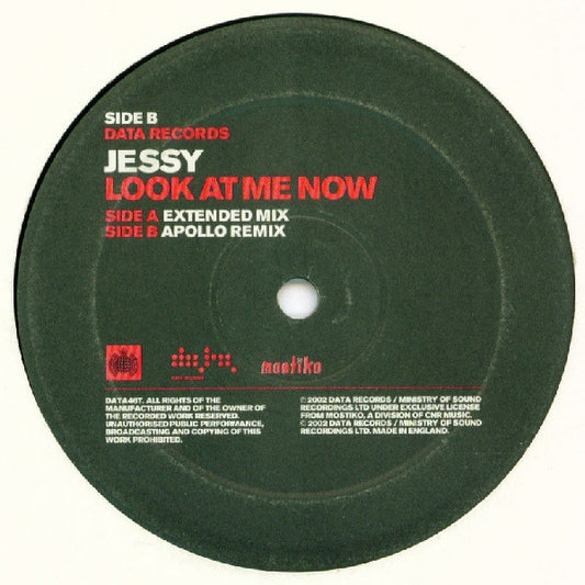 Jessy - Look At Me Now (12")