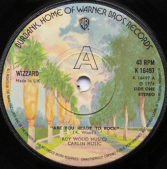 Wizzard (2) - Are You Ready To Rock (7", Single, RP)