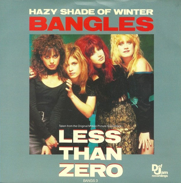 Bangles - Hazy Shade Of Winter (7", Single)