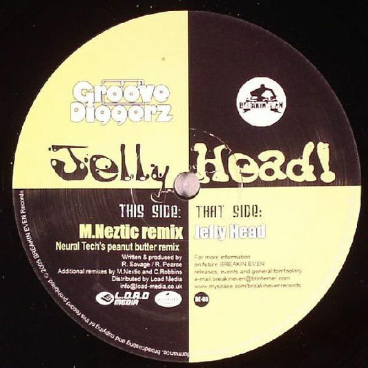 Groove Diggerz - Jelly Head! (12")