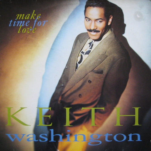Keith Washington - Make Time For Love (LP, Album)