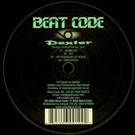 Dexter (2) - Size Matters EP (12", EP)
