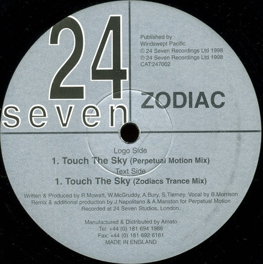 Zodiac (6) - Touch The Sky (12")