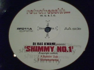 DJ Ras Kwame* - Shimmy No.1 (12", Promo)