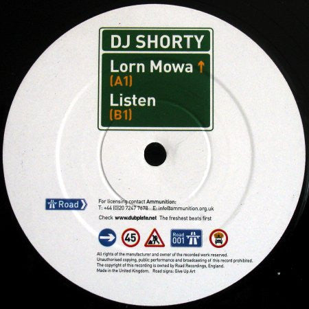 DJ Shorty (2) - Lorn Mowa (12")