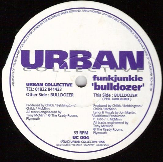 Funkjunkie - Bulldozer (12")
