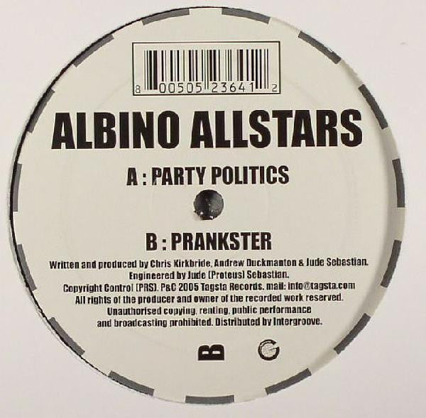 Albino Allstars - Party Politics / Prankster (12")