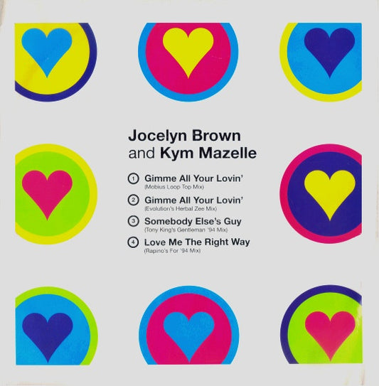 Jocelyn Brown And Kym Mazelle - Gimme All Your Lovin' (12", Single)