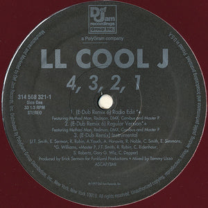 LL Cool J - 4, 3, 2, 1 (12", Single)