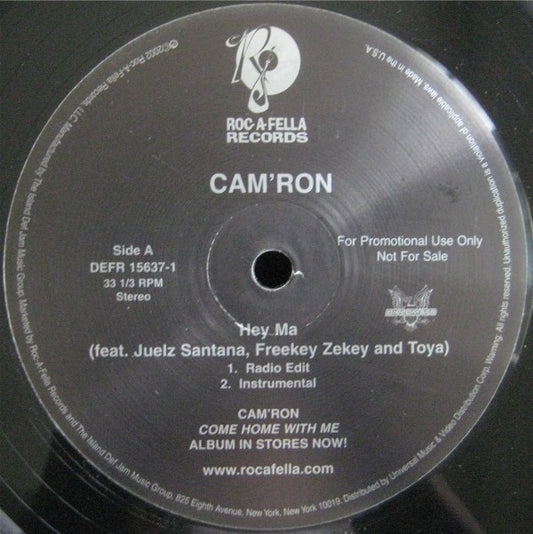 Cam'ron - Hey Ma / Boy Boy (12", Promo)