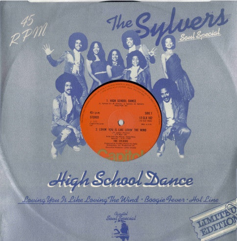 The Sylvers - High School Dance (12", Ltd)