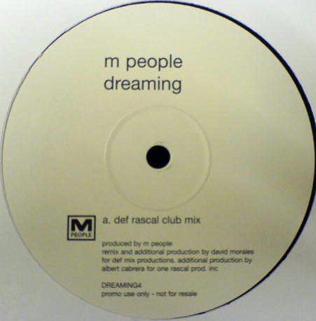 M People - Dreaming (Def Rascal Mixes) (12", Promo)