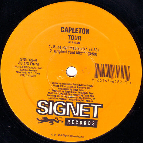 Capleton - Tour (12")