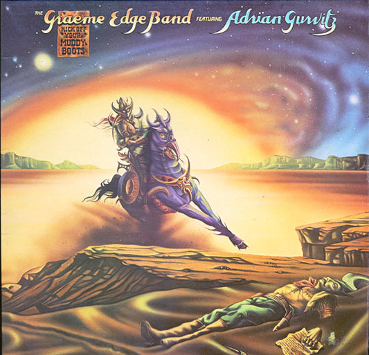 The Graeme Edge Band Featuring Adrian Gurvitz - Kick Off Your Muddy Boots (LP, Album, Gat)