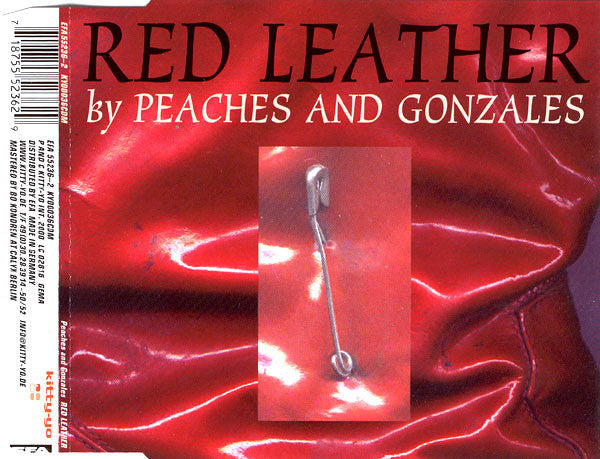 Peaches And Gonzales* - Red Leather (CD, Single)