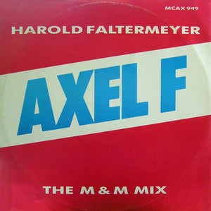 Harold Faltermeyer - Axel F (The M & M Mix) (12", Single)