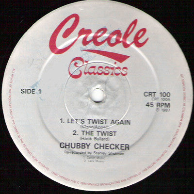 Chubby Checker - Let's Twist Again / The Twist (12", RE)