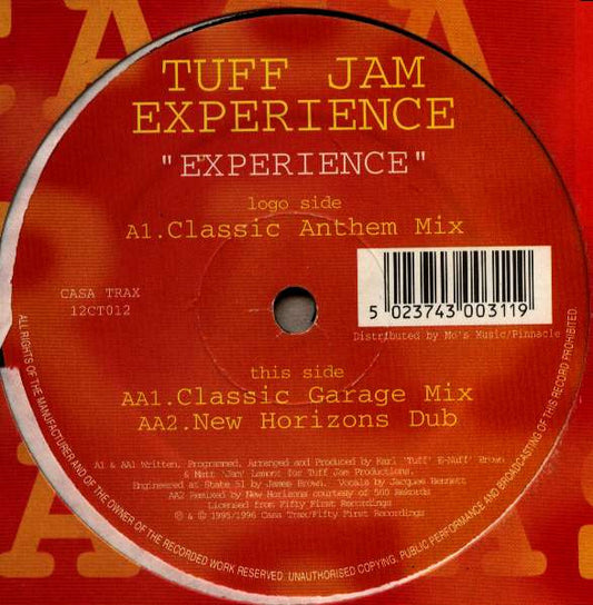 Tuff Jam Experience* - Experience (12", RP)