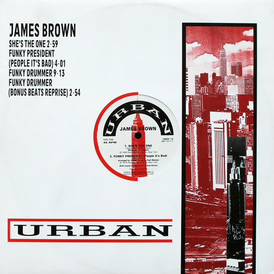 James Brown - She's The One  (12")