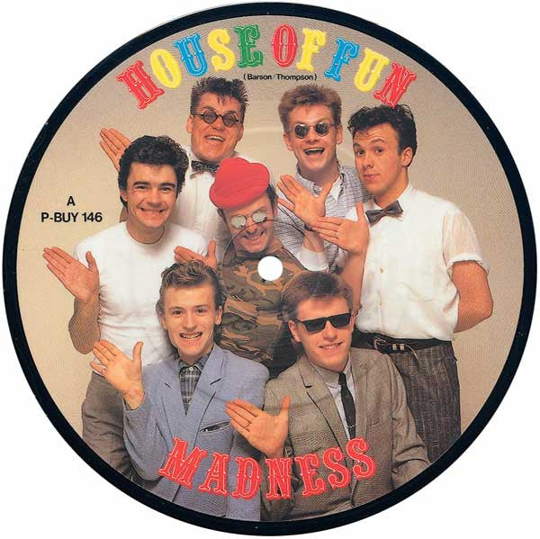 Madness - House Of Fun (7", Single, Pic)