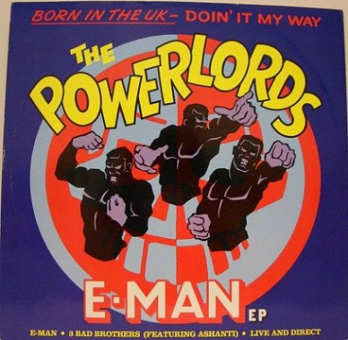 The Powerlords - E-Man EP (12", EP)