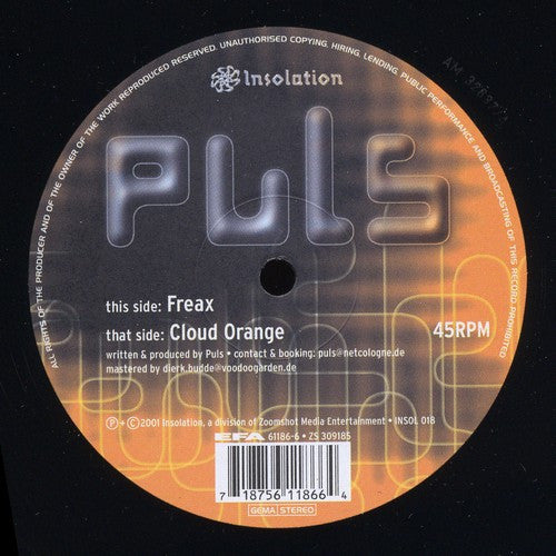 Puls - Freax / Cloud Orange (12")