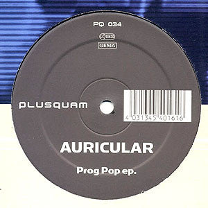 Auricular - Prog Pop EP (12")