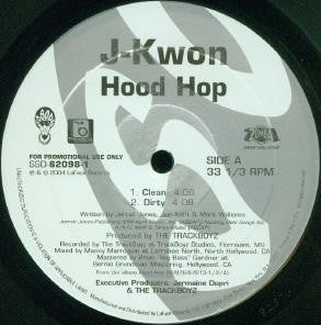 J-Kwon - Hood Hop (12", Promo)