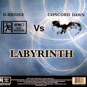 D-Bridge vs Concord Dawn / D-Bridge vs Fierce - Labyrinth / Daylight (12")