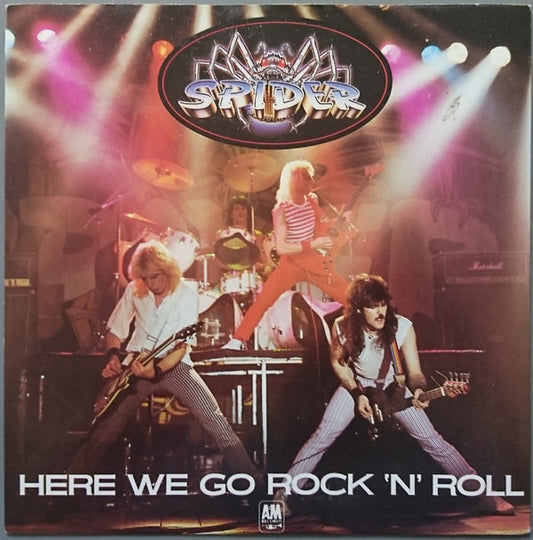 Spider (6) - Here We Go Rock 'N' Roll (7", Single)