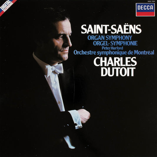 Saint-Saëns* / Orchestre symphonique de Montréal / Dutoit* - Organ Symphony (LP, Album)