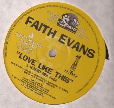 Faith Evans - Love Like This (12", Promo)