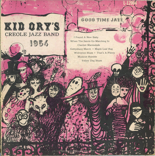 Kid Ory's Creole Jazz Band* - Kid Ory's Creole Jazz Band 1954 (LP, Album)