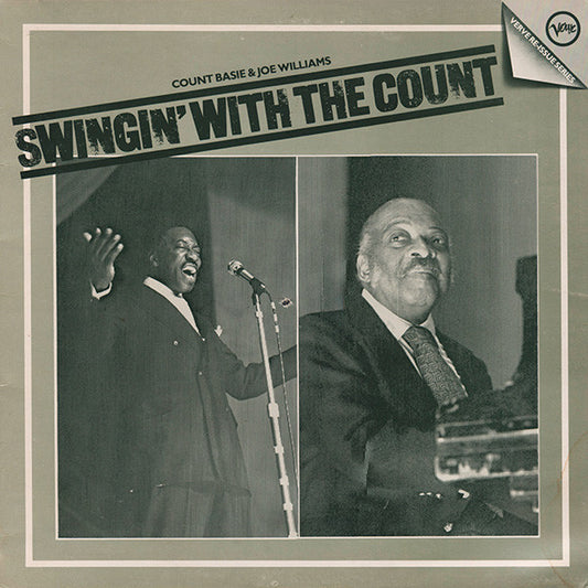 Count Basie & Joe Williams - Swingin' With The Count (LP, Album, Mono, RE)
