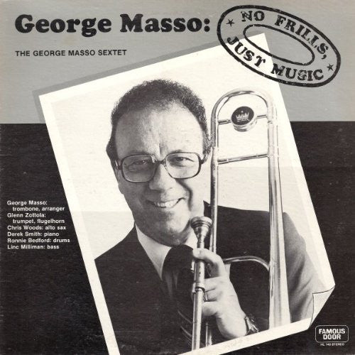 George Masso - No Frills, Just Music (LP, Album)