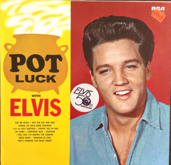 Elvis* - Pot Luck (LP, Album, RE)