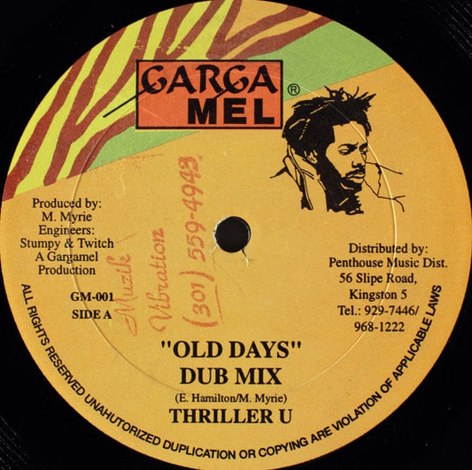 Thriller U - Old Days (12")