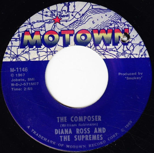 Diana Ross And The Supremes* - The Composer (7", Single, Mono, ARP)