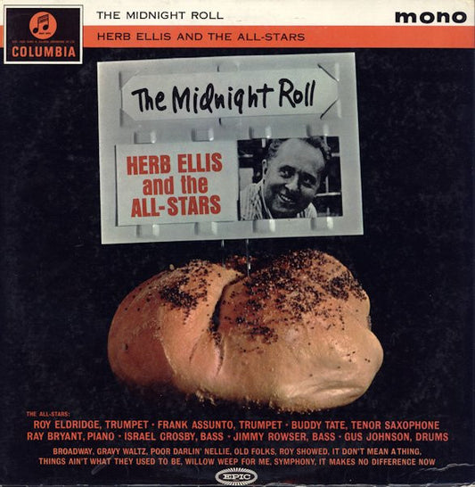 Herb Ellis And The All-Stars - The Midnight Roll (LP, Album, Mono)