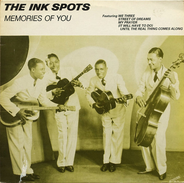 The Ink Spots - Memories Of You (LP, Album, Comp, Mono)
