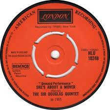 The Sir Douglas Quintet* - She's About A Mover (7", Single)