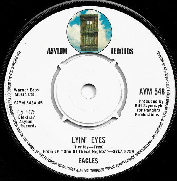 Eagles - Lyin' Eyes / James Dean (7")