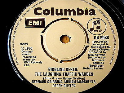 Bernard Cribbins - Giggling Gertie The Laughing Traffic Warden (7")