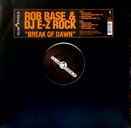 Rob Base & DJ E-Z Rock - Break Of Dawn (12")