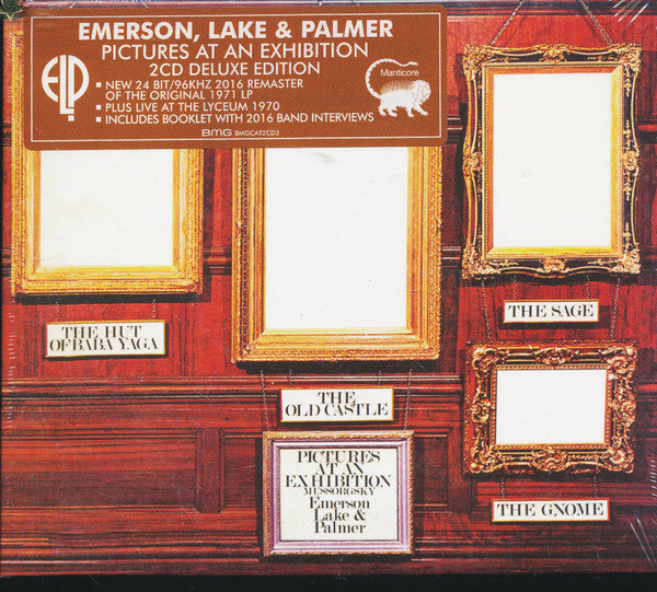 Emerson, Lake & Palmer - Pictures At An Exhibition (2xCD, Album, Dlx, RE, RM, Dig)