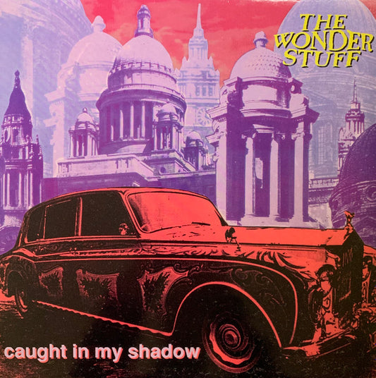 The Wonder Stuff - Caught In My Shadow (12", Single)