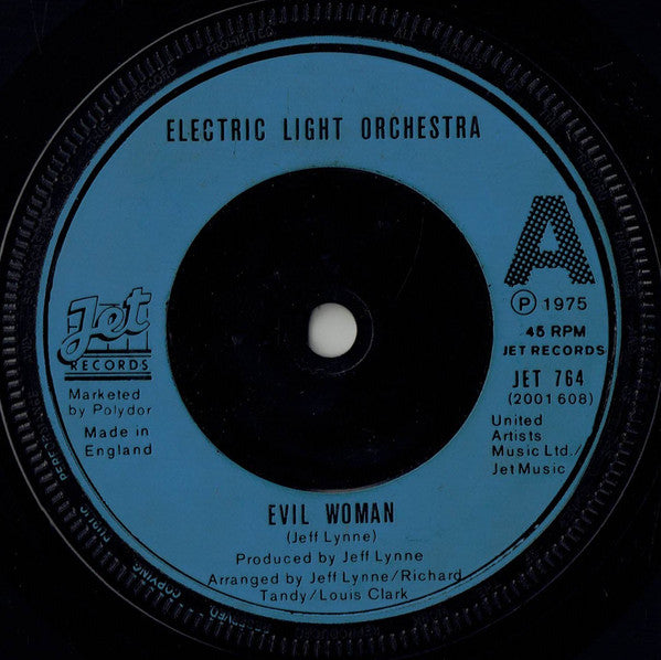 Electric Light Orchestra - Evil Woman (7", Single, Sol)