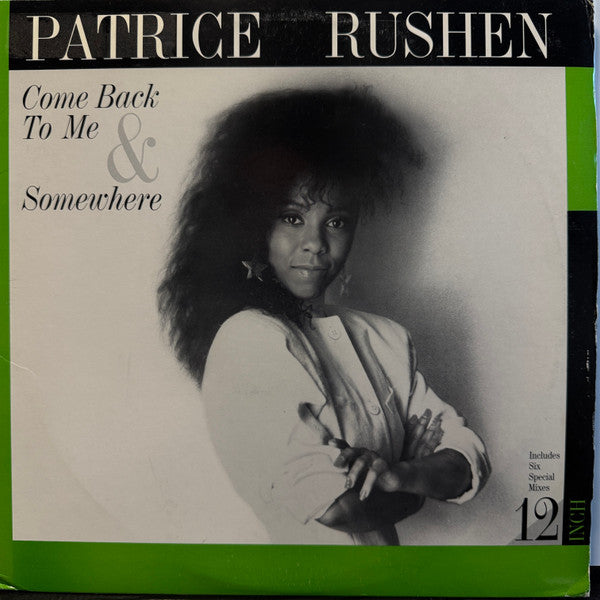 Patrice Rushen - Come Back To Me / Somewhere (12")